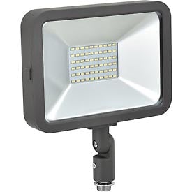 500898 LED Flood Light, 30W, 2700 Lumens, 5000K with Knuckle Mount
