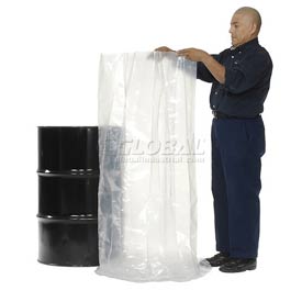 237885 55 gal Drum Liner, 10 Mil - 38 x 53 in., Translucent