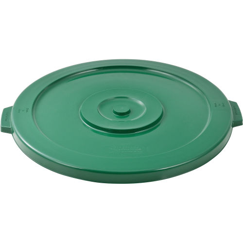 240463GN Trash Container, Garbage Can Lid - 44 gal, Green