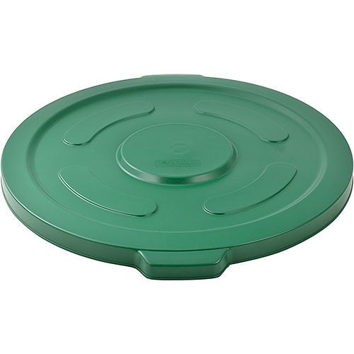 240465GN Trash Container, Garbage Can Lid - 55 gal, Green