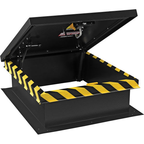 30 x 36 in. Galvanized Roof Access Hatch, Powder Coated