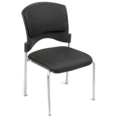 240220BKA Stacking Chair - Fabric - Black - Brookville Collection -  GLOBAL INDUSTRIES