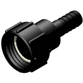 Picture of CPP-LM B700375 S60 x 6 Female Buttress x 1 in. Hose Barb - Black