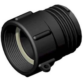 Picture of CPP-LM B700379 2 in. Female NPT Pipe Thread x S60 x 6 Male Buttress Thread Adapter - Black