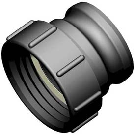Picture of CPP-LM B700414 S100 x 8 Female Buttress x 3 in. Part A Camlock Adapter - Black