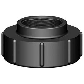 B700415 S100 x 8 Female Buttress x 2 in. Female NPT Pipe Thread - Black