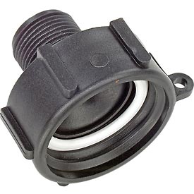 Picture of CPP-LM B700436 S60 x 6 Female Buttress x 1 in. Male BSP Pipe Thread Adapter - Black
