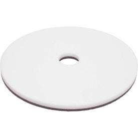 641397 17 in. Melamine Floor Pad - 5 Per Case, White