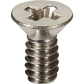 B2100850 Machine Screw - 4-40 x 0.25 in. - Phillips Flat Head - 18-8 A2 Stainless Steel - UNC - FT - Pack of 1000