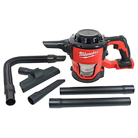 Picture of Milwaukee Electric Tool B2277065 M18 Cordless Compact Vacuum with Hose Attachments & Accessories