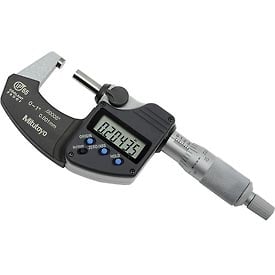 Picture of Mitutoyo America B611786C 0-1 in. IP65 Digimatic Micrometer with Certification