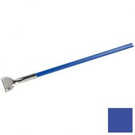 60" Dust Mop Handle,60",Blue,Package Quantity 12, Blue, Metal