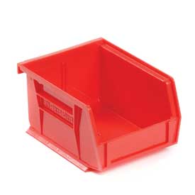 Picture of Akro-Mils 184810RD Plastic Stacking Bin - 4.13 x 5.38 x 3 in.&#44; Red