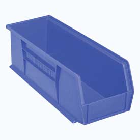 188015BL Plastic Stacking Bin - 5.5 x 14.75 x 5 in., Blue