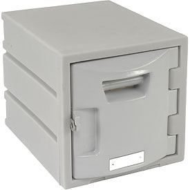 Picture of Remcon Plastics 238038 Box Plastic Locker for 6-Tier - Flat Top&#44; 12 x 15 x 12 in.&#44; Gray