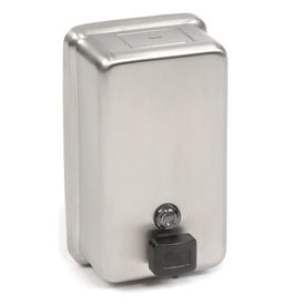 705425 Stainless Steel Liquid Soap Dispenser Vertical