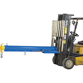 Best Value Forklift Telescoping Jib Boom Crane - 4000 lbs - Blue
