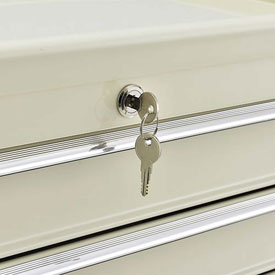 Replacement Keys for 5-Drawer Medical Cart - Silver - Set of 2 - Durable Design