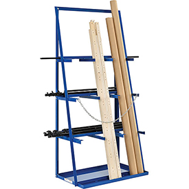 798899 Vertical Bar Rack, 39 x 24 x 84 in. - 3000 lbs - Blue