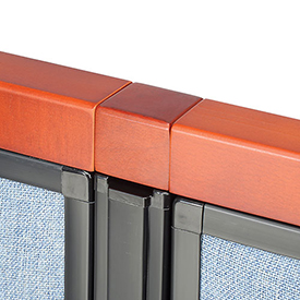 277496 Deluxe Wood Filler Block for Partition, Cherry