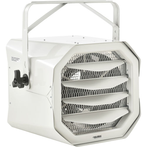 Fan Forced Electric Unit Heater, 1 or 3 Phase, 240V, 10kW, 16-1/16 in H, 18-1/8 in W
