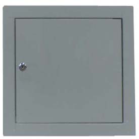 B765077 Multi Purpose Metal Access Panel, Key Lock, White - 22 x 22 in.