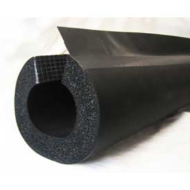 6 ft. Insul-Lock DS Pipe Insulation 4.5 in. ID x 1 in. Thick - Black