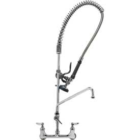 Easyinstall Pre-Rinse Unit with Wall Bracket & Add On Faucet