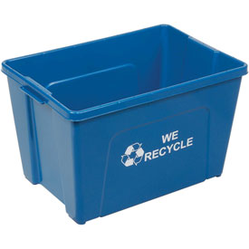240772 Recycling Bin - 18 gal - Blue
