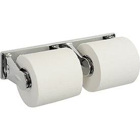 Picture of Bobrick Washroom Equipment B489384 Classic Series Vandal Resistant Double Tissue Dispenser&#44; Stainless
