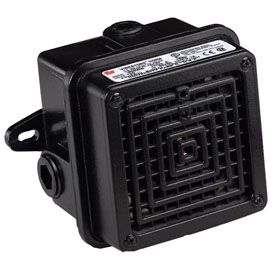 Horn, 120VAC, Weatherproof Back Box - Gray