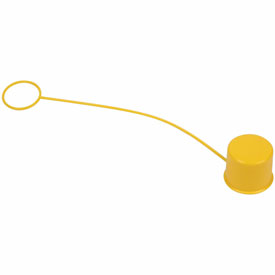 Picture of Bradley B1978600 Tethered Dust Cover&#44; Eyewash - Yellow