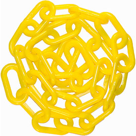 2 in. Plastic Chain, Yellow