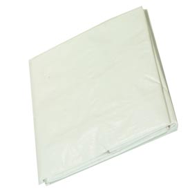 Medium Duty Tarp, 10 ft x 10 ft, White, High-Density Polyethylene