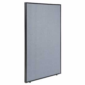 238635BL Office Partition Panel, 36.25 x 60 in. - Blue