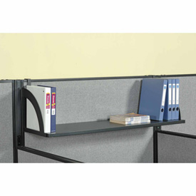 Picture of Global Industries 240260 Hanging Shelf for 48 in. Panel - Black