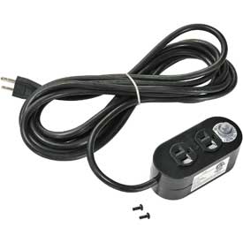 249854 Dual Sided Electrical Outlet with 15 ft. Power Cord
