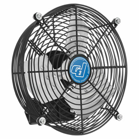 Guard Mounted Direct Drive Exhaust Fan, 10 in.