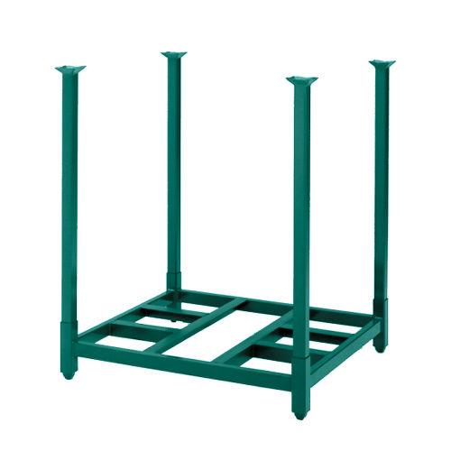 798925 Portable Stack Rack - 48 x 42 x 48 in. - Blue