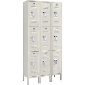 Infinity Locker 3 Tier 12 x 15 x 24 in. 9 Door Ready to Assemble - Tan