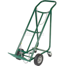 Tilt Back Cylinder Truck - 800 lbs, Green