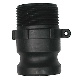 B187217 1 in. Polypropylene Camlock Fitting - Male Coupler x MPT Thread