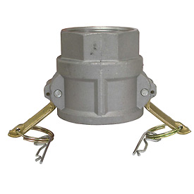 Aluminum Camlock Fitting - Female Coupler x FPT Thread - 1.25 in. - Durable Lightweight Design