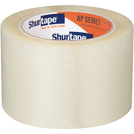Cold-Temperature Packing Tape, 2 mil Thick, 2.9 in W x 110 yd L, 3 in Core Dia., Clear, 24 PK