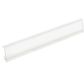 Picture of Aigner Index ABM48C Clear Label Holder for Wire Shelf&#44; 1.25 x 48 in.