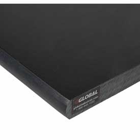 60 x 36 x 1 in. Thick Phenolic Resin Safety Edge Workbench Top - Black