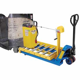 241957 Best Value Forklift Battery Transfer Platform - 4000 lbs, Yellow