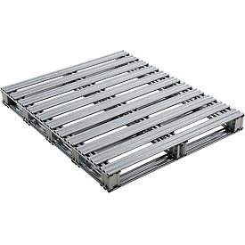 298532 Galvanized Steel Pallet - 48 x 40 x 4.75 in.