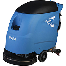 Electric Auto Floor Scrubber 18 in. Cleaning Path - Corded - Blue