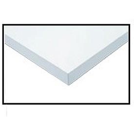 ESD Workbench Top - White - 96 x 36 x 1.25 in. - Anti-Static Surface